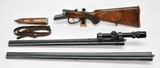 Belgian 16 Gauge Guild Side By Side Shotgun With Extra 16 Gauge x 8mm Combination Barrel. Very Nice Condition. PRICE REDUCED - 1 of 16