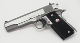 Colt Delta Elite MKIV Series 80. 5 Inch Barrel. 10mm. Stainless Steel Finish. Like New In Case. - 4 of 7