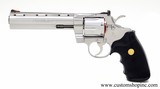 Colt Python 357 Mag. 6 Inch Satin. Like New In Blue Hard Case - 3 of 8