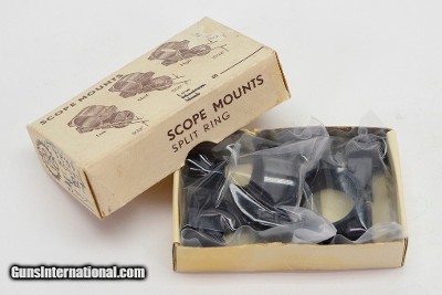 Sako Low, Extended Split Ring Scope Mounts. Like New In Factory Box