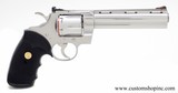 Colt Python 357 Mag. 6 Inch Satin. Like New In Blue Hard Case - 3 of 8