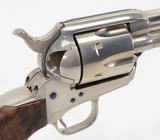 Colt 'Custom Shop' SAA 45 Colt. 5 1/2 Inch Watts Nickel. Model P1850Z. BRAND NEW In Blue Box. With Factory Extra's! - 5 of 11