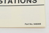 Colt Firearms Authorized Repair Station Manual. Part No. 94806B. Early Edition - 3 of 3