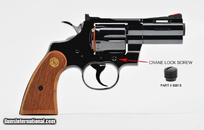 Colt Python And I-Frame Revolver Side Plate And Crane 3 Screw Replacement Set. NOS - Image 6 of 7