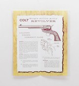 Vintage Colt Single Action Army Revolver Owners Manual. Colt Form SA-100. - 3 of 4