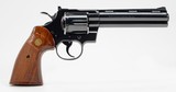 Colt Python 6 Inch Blue. 357 Mag. Excellent In Factory Box. DOM 1978 - 2 of 9