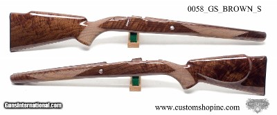 Duplicate Browning Belgium Safari Gloss Finish Gun Stock For Standard Calibers 'NEW'