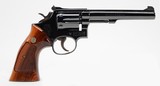 Smith & Wesson Model 17-4 .22LR Revolver. 6 Inch Barrel. Blue Finish. Like New - 1 of 7