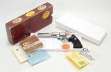 Colt Python 357 Mag. 6 Inch Satin Stainless. Like New In Original Picture Box. DOM 1988 - 1 of 10