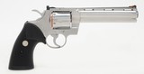 Colt Python 357 Mag. 6 Inch Satin Stainless. Like New In Original Picture Box. DOM 1988 - 3 of 10