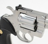 Colt Python 357 Mag. 4 Inch Satin Stainless Finish. Like New In Blue Hard Case. DOM 1994 - 4 of 9