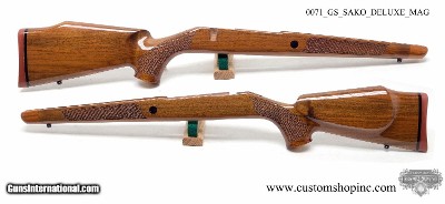 Sako Factory Original 'SAKO 75' Rifle Stock For Standard Calibers.
Excellent Condition