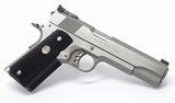Colt Gold Cup Trophy .45 ACP. Model #05870X Stainless. Like New In Original Blue Hard Case - 3 of 5