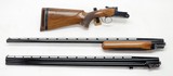 Perazzi MX3 s/b 12 G Shotgun, Trap Combo Kit. With Single And O/U Barrel. Great Shooter - 3 of 13