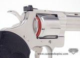 Colt Python 357 Mag. 6 Inch Satin Stainless Finish. Like New In Blue Hard Case. DOM 1996-97 - 6 of 8