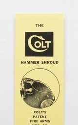 The Colt Hammer Shroud Card