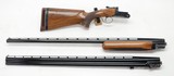 Perazzi MX3 s/b 12 G Shotgun, Trap Combo Kit. With Single And O/U Barrel. Great Shooter. DOM 1984 - 3 of 13