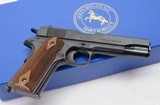 Colt Government Model Tier III 100 Year Anniversary .45 ACP. Like New In Display Box - 3 of 6