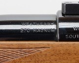 FN Weatherby Pre Mark V Deluxe. 270 Wby Mag. DOM 1957. Excellent Condition. Rare - 7 of 8