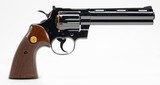 Colt Python 357 Mag. 6 Inch Blue. Like New. DOM 1971 - 1 of 7