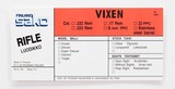 Sako Vixen L461 AI Rifle Stoeger Import Vintage Box Label