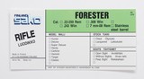 Sako Forester L579 AII Rifle Stoeger Import Vintage Box Label