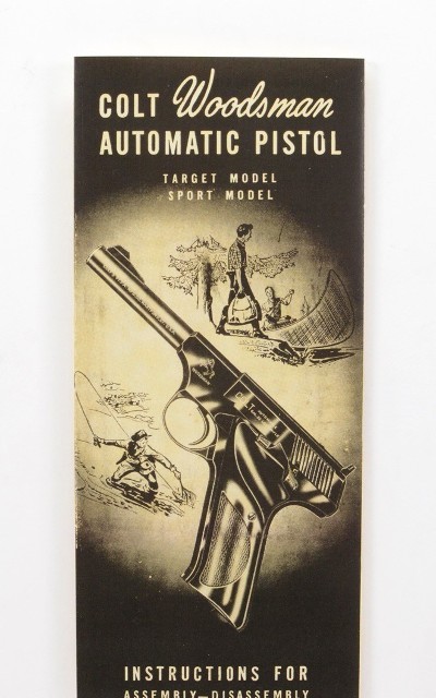Colt Woodsman Series 3 Instruction Manual
