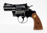 Colt Python 357 Mag. 2 1/2 Inch Blue. Very Nice Condition. DOM 1964. With Factory Letter - 4 of 9