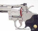 Colt Python 357 Mag. 6 Inch Satin Stainless Finish. Like New In Blue Hard Case. DOM 1996-97 - 7 of 8