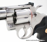 Colt Python .357 Mag 4 Inch Satin Finish. Like New Condition. In Blue Hard Case - 5 of 8