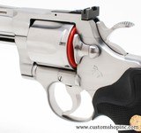 Colt Python .357 Mag 4 Inch Satin Finish. Like New Condition. In Blue Hard Case - 8 of 8