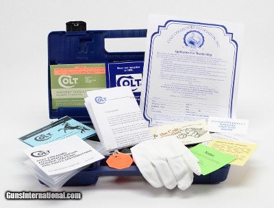 Colt Anaconda Box, OEM Case With 1990 Manual, And Much More!