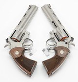 Colt 2020 Python. Consecutive Pair. 6 Inch Stainless Steel. Model SP6WTS. Unique Offer. BRAND NEW In Hard Case - 5 of 7