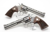 Colt 2020 Python. Consecutive Pair. 6 Inch Stainless Steel. Model SP6WTS. Unique Offer. BRAND NEW In Hard Case - 3 of 7