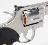 Colt Python 357 Mag. 6 Inch Satin Stainless Finish. Like New In Blue Hard Case. DOM 1983 - 4 of 9