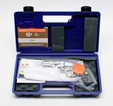 Colt Python 357 Mag. 4 Inch Satin Stainless Finish. Like New In Blue Hard Case - 2 of 9