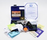 Colt Python 357 Mag. 4 Inch Satin Stainless Finish. Like New In Blue Hard Case - 1 of 9