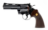 Colt Python 357 Mag. 4 Inch Blue. Like New Condition. DOM 1966 - 4 of 7