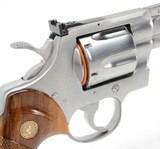 Colt Python 357 Mag. 4 Inch Satin Stainless Finish. Like New In Blue Hard Case. DOM 1983 - 4 of 9
