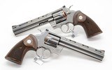 Colt 2020 Python. Consecutive Pair. 6 Inch Stainless Steel. Model SP6WTS. Unique Offer. BRAND NEW In Hard Case - 4 of 6