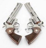 Colt 2020 Python. Consecutive Pair. 6 Inch Stainless Steel. Model SP6WTS. Unique Offer. BRAND NEW In Hard Case - 5 of 6