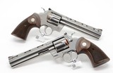 Colt 2020 Python. Consecutive Pair. 6 Inch Stainless Steel. Model SP6WTS. Unique Offer. BRAND NEW In Hard Case - 3 of 6