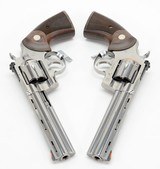 Colt 2020 Python. Consecutive Pair. 6 Inch Stainless Steel. Model SP6WTS. Unique Offer. BRAND NEW In Hard Case - 6 of 6