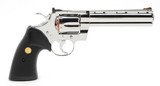 Colt Python 357 Mag. 6 Inch Bright Stainless Finish. Like New In Original Red Box. DOM 1987 - 3 of 10