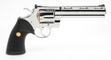 Colt Python 357 Mag. 6 Inch Bright Stainless Finish. Like New In Hard Case. DOM 1989 - 3 of 9