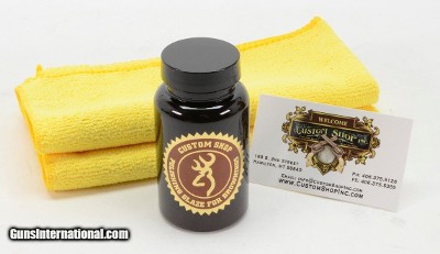 Custom Shop Specialties Polishing Glaze With Free Ultra Soft 'Micro Fiber' Cloth