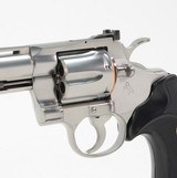 Colt Python 357 Mag. 6 Inch Satin Stainless Finish. Like New In Blue Hard Case. DOM 1981 - 8 of 9