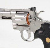 Colt Python 357 Mag. 6 Inch Satin Stainless Finish. Like New In Blue Hard Case. DOM 1981 - 7 of 9