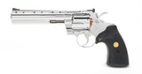 Colt Python 357 Mag. 6 Inch Bright Stainless Finish. Like New In Blue Hard Case. DOM 1993 - 6 of 9