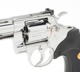 Colt Python 357 Mag. 6 Inch Bright Stainless Finish. Like New In Blue Hard Case. DOM 1993 - 8 of 9